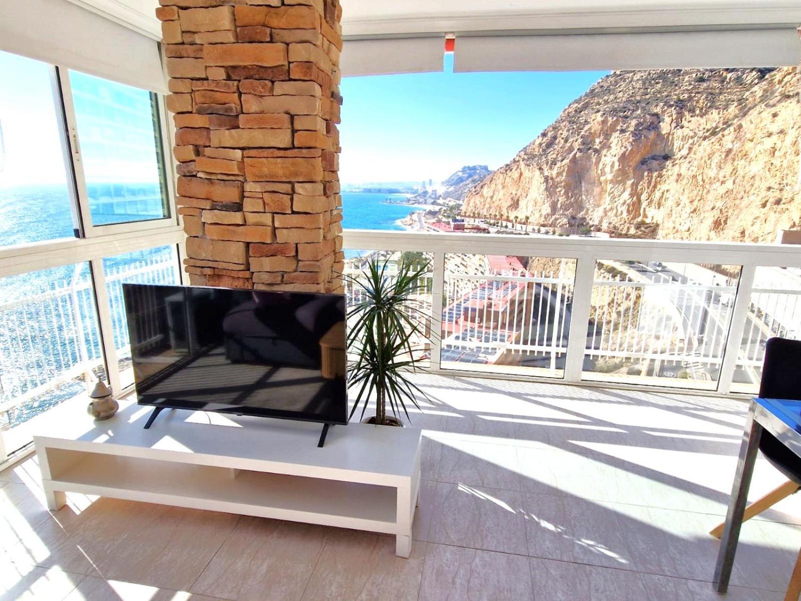 Appartamento Vistas Al Mar. Gran Salon. Playa A 1 Minuto. Wifi Alicante Esterno foto