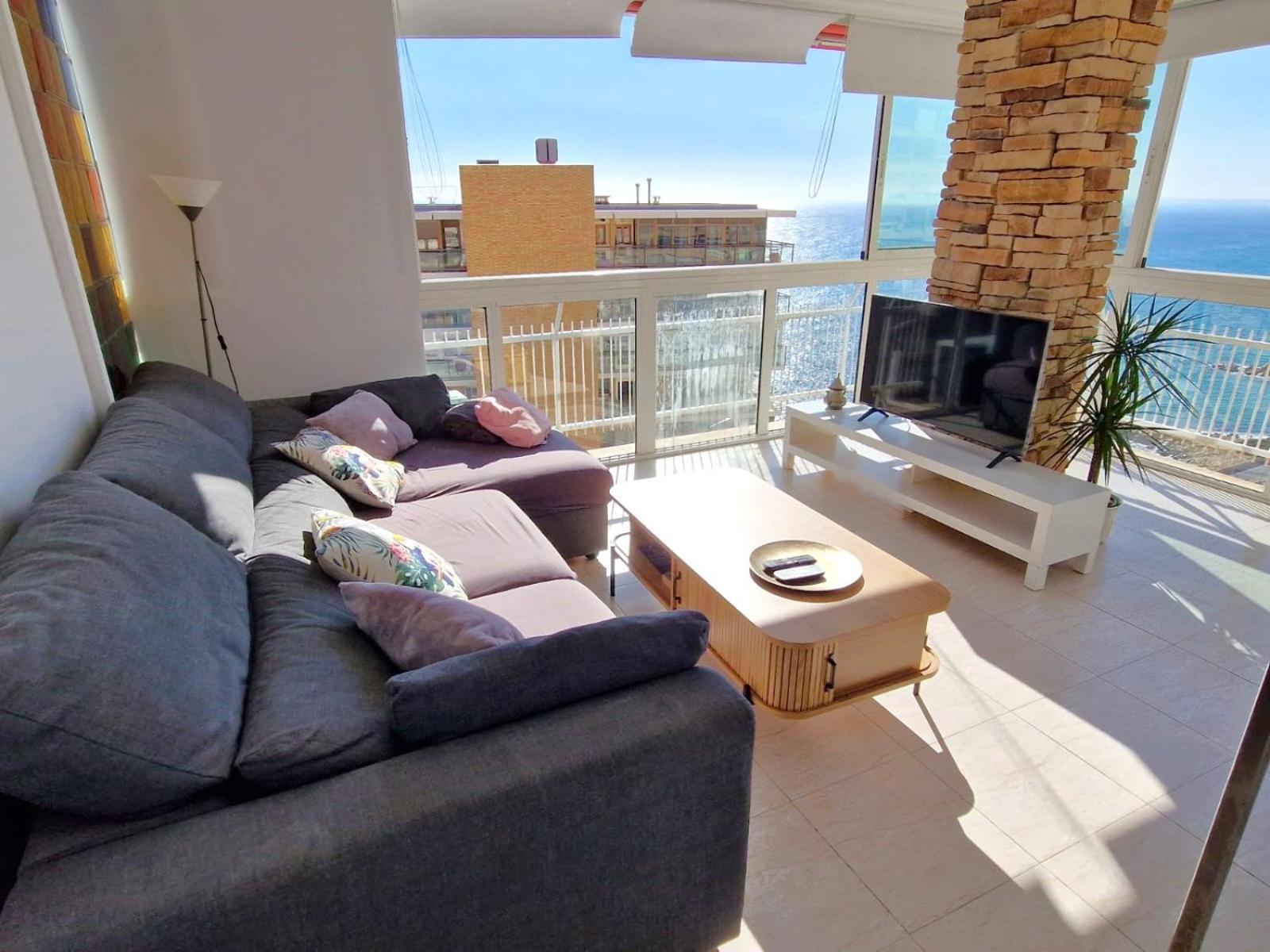 Appartamento Vistas Al Mar. Gran Salon. Playa A 1 Minuto. Wifi Alicante Esterno foto