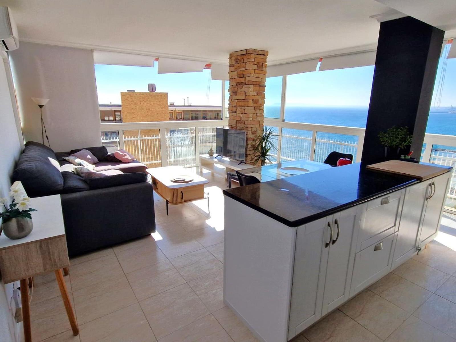 Appartamento Vistas Al Mar. Gran Salon. Playa A 1 Minuto. Wifi Alicante Esterno foto